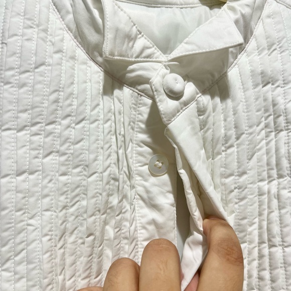 MM6 Maison Margiela White Padded Shirt Vest size 40 - Picture 5 of 7